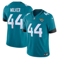 Jacksonville Jaguars Travon Walker Nike Teal Vapor F.U.S.E. Limited Jersey