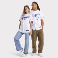 Kansas City Royals Bobby Witt Jr. Nike White Home Limited Player Jersey