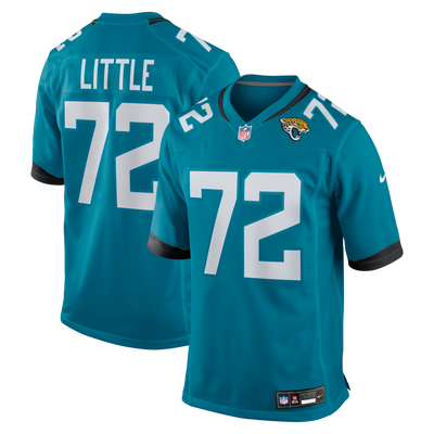 Jacksonville Jaguars Walker Little Nike Teal Game Jersey