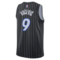 Orlando Magic Jordan Brand Statement Edition Jersey - Black - Nikola Vučević