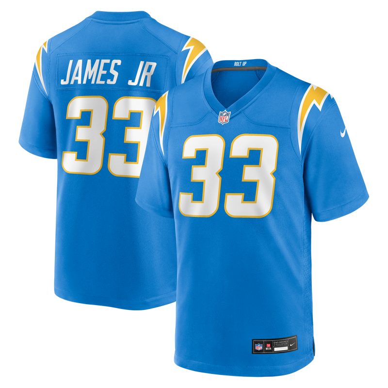 Los Angeles Chargers Derwin James Nike Powder Blue Game Player Jersey