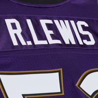Baltimore Ravens Ray Lewis Mitchell & Ness Purple 1996 Authentic Throwback Jersey