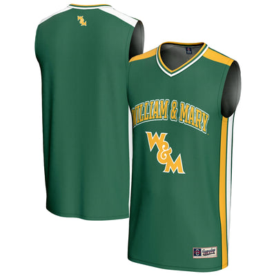 William & Mary Tribe GameDay Greats Basketball Jersey - Green