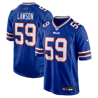 Buffalo Bills Shaq Lawson Nike Royal Team Game Jersey