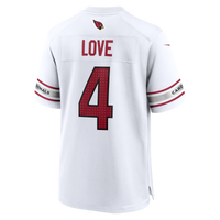 Arizona Cardinals Jeremiyah Love Nike White Game Player Jersey