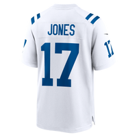 Indianapolis Colts Daniel Jones Nike White Game Jersey