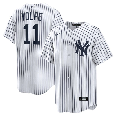 New York Yankees Anthony Volpe Nike White Home Replica Player Jersey