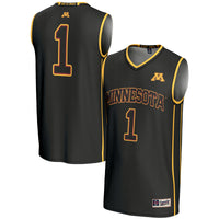 #1 Minnesota Golden Gophers GameDay Greats Lightweight Basketball Jersey - Black