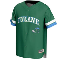 Tulane Green Wave GameDay Greats Spirit Baseball Jersey - Green