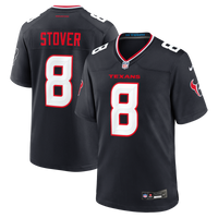 Houston Texans Cade Stover Nike Navy Team Game Jersey