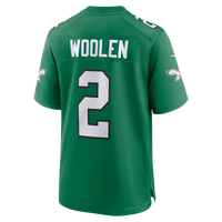 Philadelphia Eagles Tariq Woolen Nike Kelly Green Alternate Game Jersey