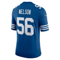 Indianapolis Colts Quenton Nelson Nike Royal Alternate Vapor Limited Jersey