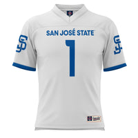 #1 San Jose State Spartans GameDay Greats Football Jersey - White