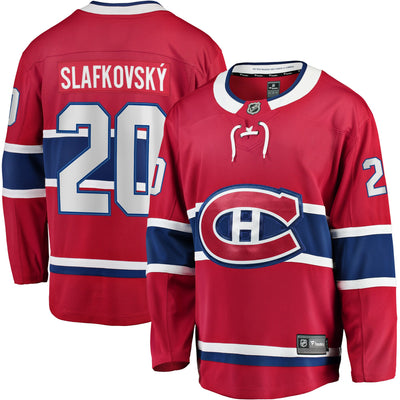 Montreal Canadiens Juraj Slafkovsky Fanatics Red Breakaway Jersey