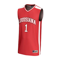 #1 Louisiana Ragin' Cajuns GameDay Greats Lightweight Collegiate Basketball Fashion Jersey - Cardinal