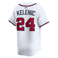 Atlanta Braves Jarred Kelenic Nike White Home Limited Player Jersey