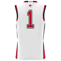 #1 San Diego State Aztecs GameDay Greats Lightweight Basketball Fashion Jersey - White
