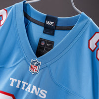 Tennessee Titans Keldric Faulk Nike Light Blue Team Game Jersey