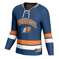 Bucknell Bison GameDay Greats Spirit Hockey Jersey - Blue
