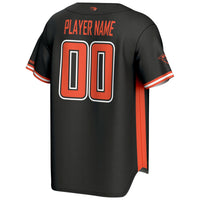 Oregon State Beavers GameDay Greats NIL Pick-A-Player Lightweight Baseball Jersey - Black