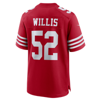 San Francisco 49ers Patrick Willis Nike Scarlet Retired Player Game Jersey