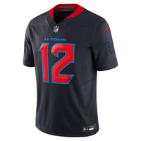Houston Texans Nico Collins Nike Navy Alternate 2 Vapor F.U.S.E. Limited Jersey