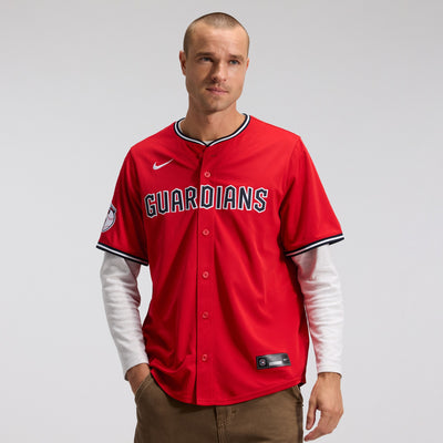 Cleveland Guardians Nike Red Alternate Limited Jersey