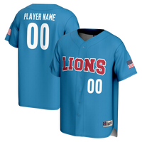 Loyola Marymount Lions GameDay Greats NIL Pick-A-Player Lightweight Baseball Jersey - Blue