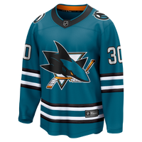 San Jose Sharks Yaroslav Askarov Fanatics Teal Home Breakaway Jersey
