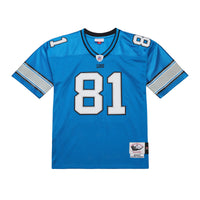 Detroit Lions Calvin Johnson Mitchell & Ness Blue 2007 Authentic Throwback Retired Player Jersey