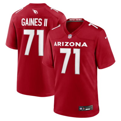 Arizona Cardinals Jon Gaines II Nike Cardinal Team Game Jersey