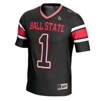 #1 Ball State Cardinals GameDay Greats Football Jersey - Black