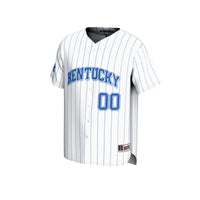 Kentucky Wildcats GameDay Greats Lightweight Collegiate Baseball Pinstripe NIL Pick-A-Player Fashion Jersey - White