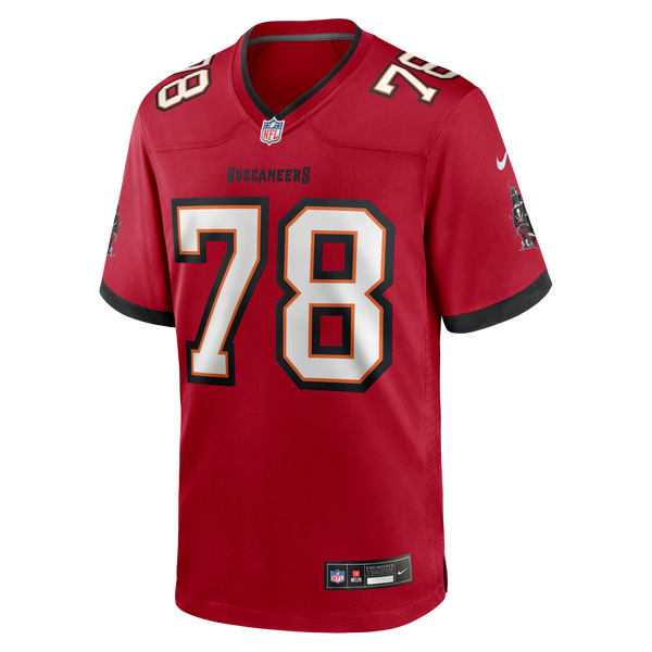Tampa Bay Buccaneers Tristan Wirfs Nike Red Player Game Jersey