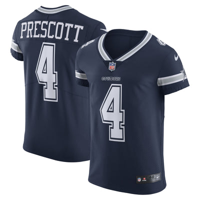 Dallas Cowboys Dak Prescott Nike Navy Vapor Elite Player Team Jersey