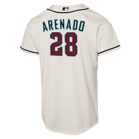 Male Arizona Diamondbacks Nolan Arenado Nike White Home Replica Jersey