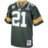 Green Bay Packers 2010 Charles Woodson Mitchell & Ness Green Authentic Throwback Retired Player Jersey