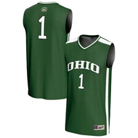 #1 Ohio Bobcats GameDay Greats Lightweight Collegiate Basketball Fashion Jersey - Green