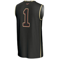 Charleston Cougars GameDay Greats #1 Basketball Jersey - Black
