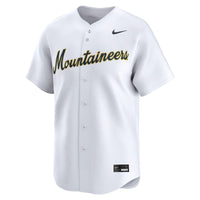 Nike White West Virginia Mountaineers Baseball Limited Jersey