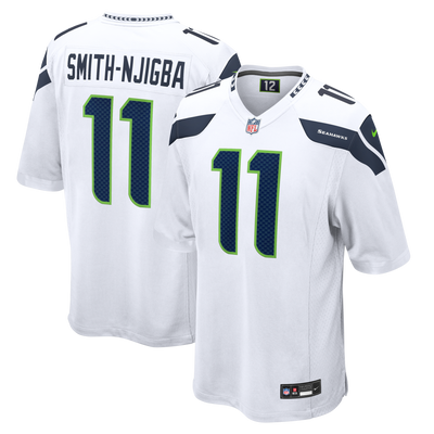 Seattle Seahawks Jaxon Smith-Njigba Nike White Game Jersey