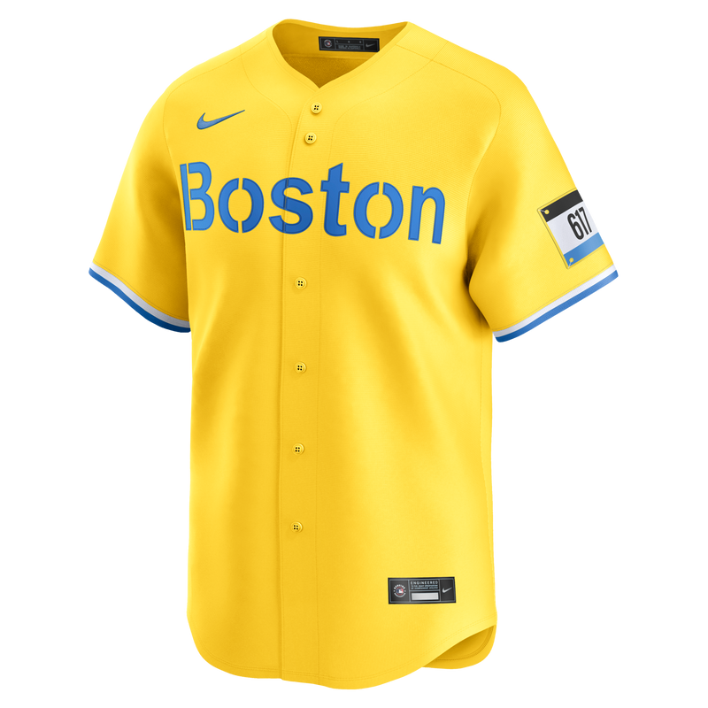 Boston Red Sox Nike Gold City Connect Limited Jersey