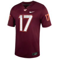 Ethan Grunkemeyer Virginia Tech Hokies Nike Home Game Jersey - Maroon