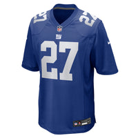 New York Giants Tyler Nubin Nike Royal Team Game Jersey