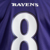 Baltimore Ravens Lamar Jackson Nike Purple Team Game Jersey