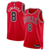 Chicago Bulls Nike Icon Edition Swingman Jersey - Red - Yuki Kawamura