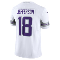 Minnesota Vikings Justin Jefferson Nike White Alternate Vapor F.U.S.E. Limited Jersey