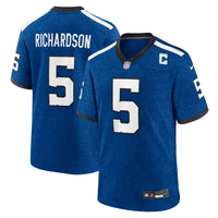 Indianapolis Colts Anthony Richardson Nike Royal Indiana Nights Alternate Game Jersey