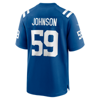 Indianapolis Colts Buddy Johnson Nike Royal Team Game Jersey