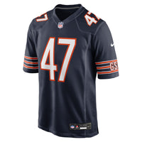 Chicago Bears Ruben Hyppolite II Nike Navy Team Game Jersey